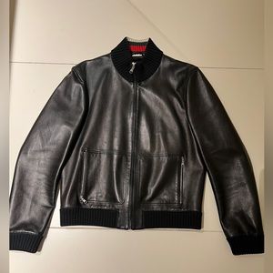 Gucci authentic leather jacket